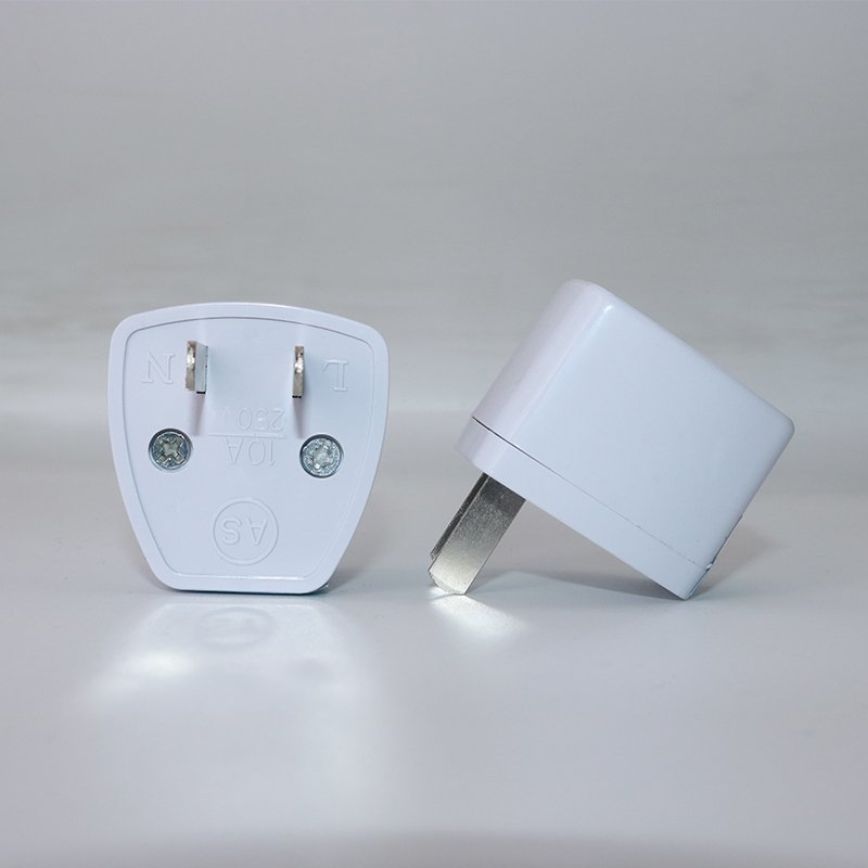 Universal travel adapter UK to US plug Adapter Converter in white color