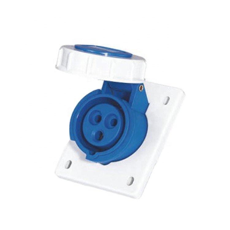 Best Quality Business Ip44 32 Amps Ice Outdoor Plastic Wall Outlets Male Female Power Electrical Industrial Plug And Socket