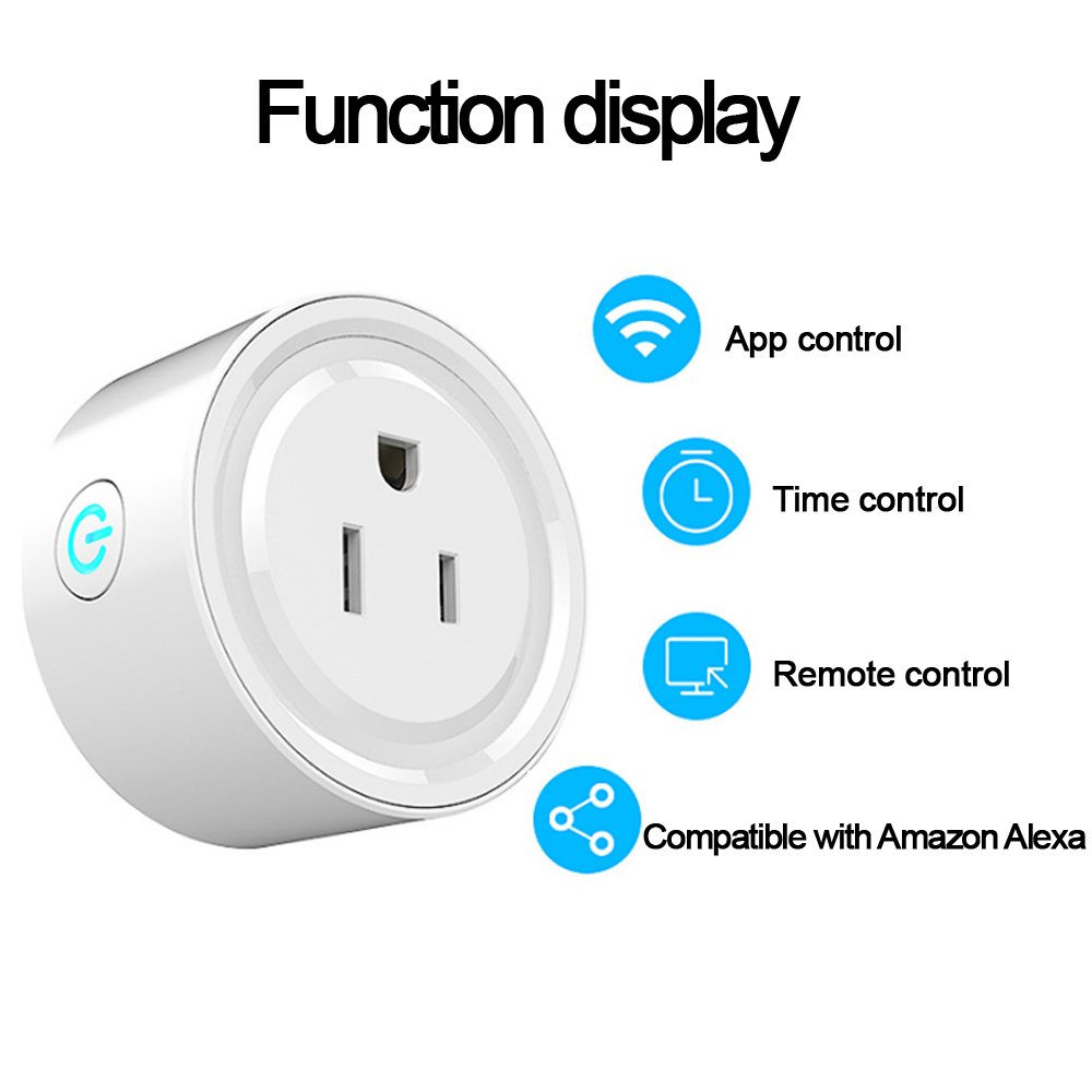Wholesale America Voice Control Power Plug Smart Home Automation wireless WiFi socket