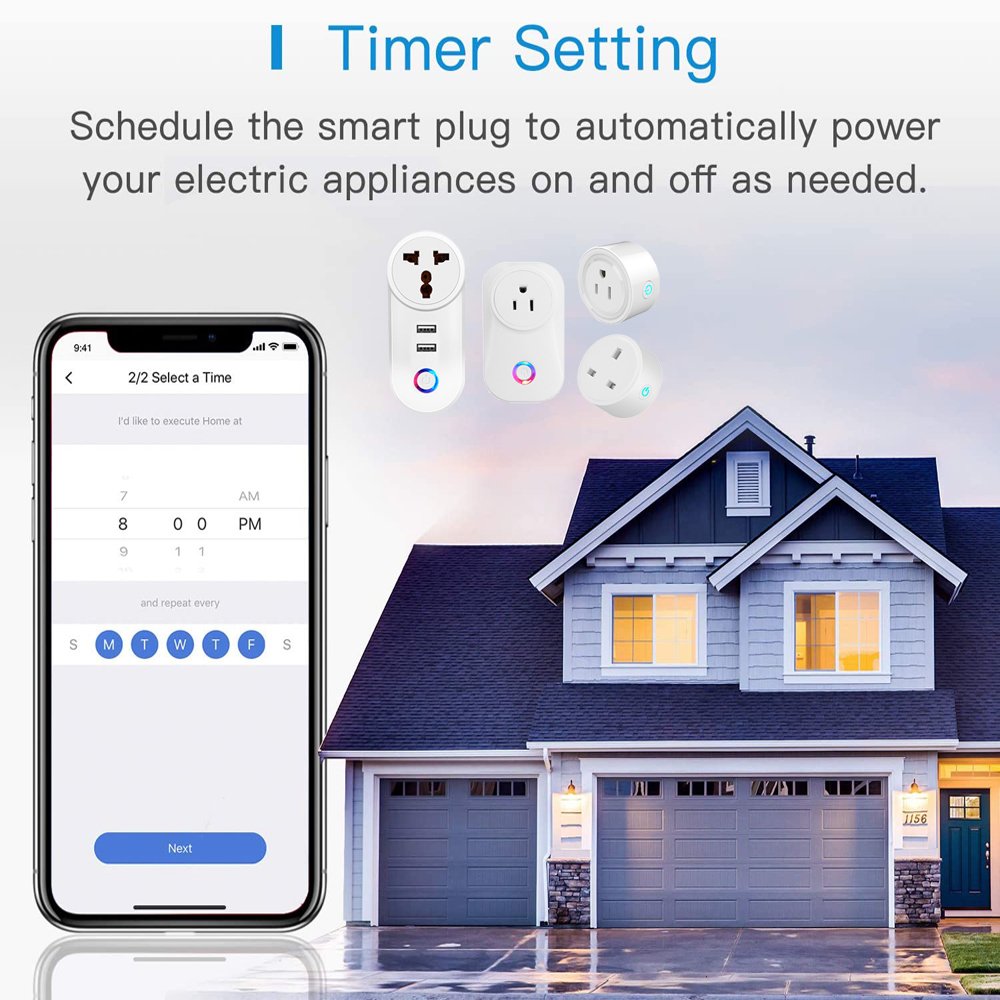 Wholesale America Voice Control Power Plug Smart Home Automation wireless WiFi socket