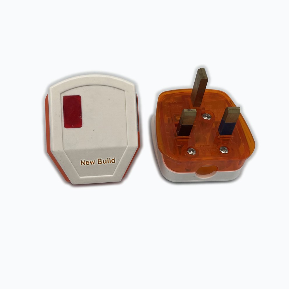 Wholesale Bs Uk Type G Wiring Electrical Plug 3 Pins With 13a Fused Black Power Industrial Plug Top