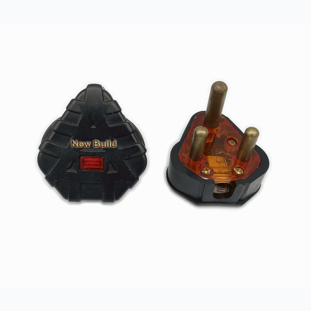 Wholesale Bs Uk Type G Wiring Electrical Plug 3 Pins With 13a Fused Black Power Industrial Plug Top
