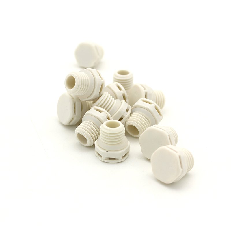 M12 Plastic Screw Air Vent Led Light Breather Valves Breathable Pressure Relief Lighting Vent Plug Waterproof IP 68 Hydraulic