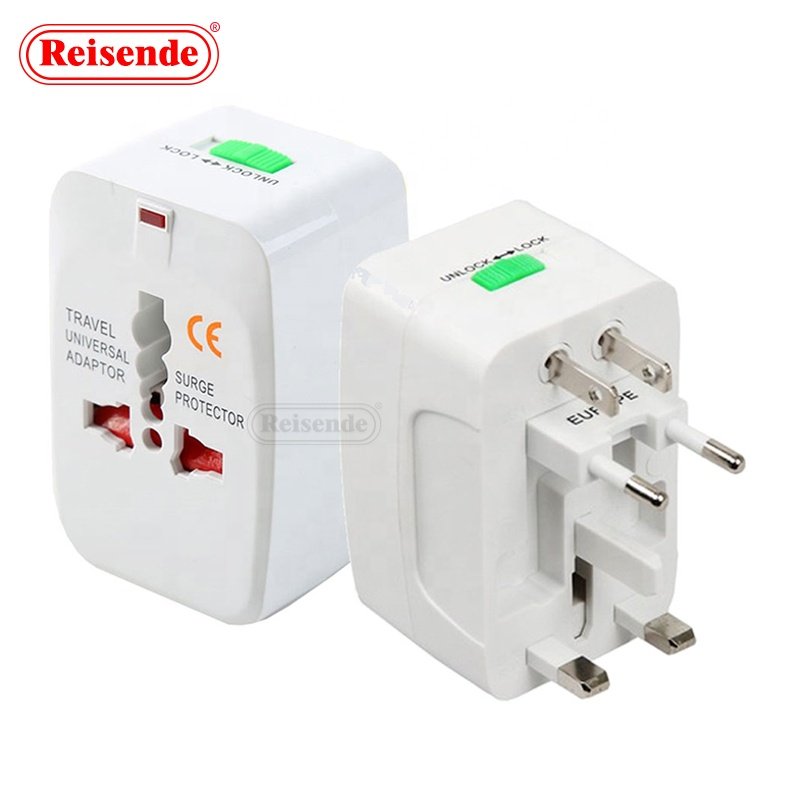 Electric Plug Power Socket Adapter International Travel Adapter Universal Travel Socket Eu UK USA Au