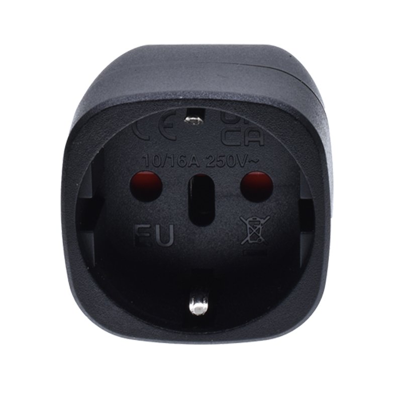 Germany Schuko Eu To Swiss Plug Adapter Switzerland 10a 250v Triple Plug Socket Eu To Swiss Adapter Plug