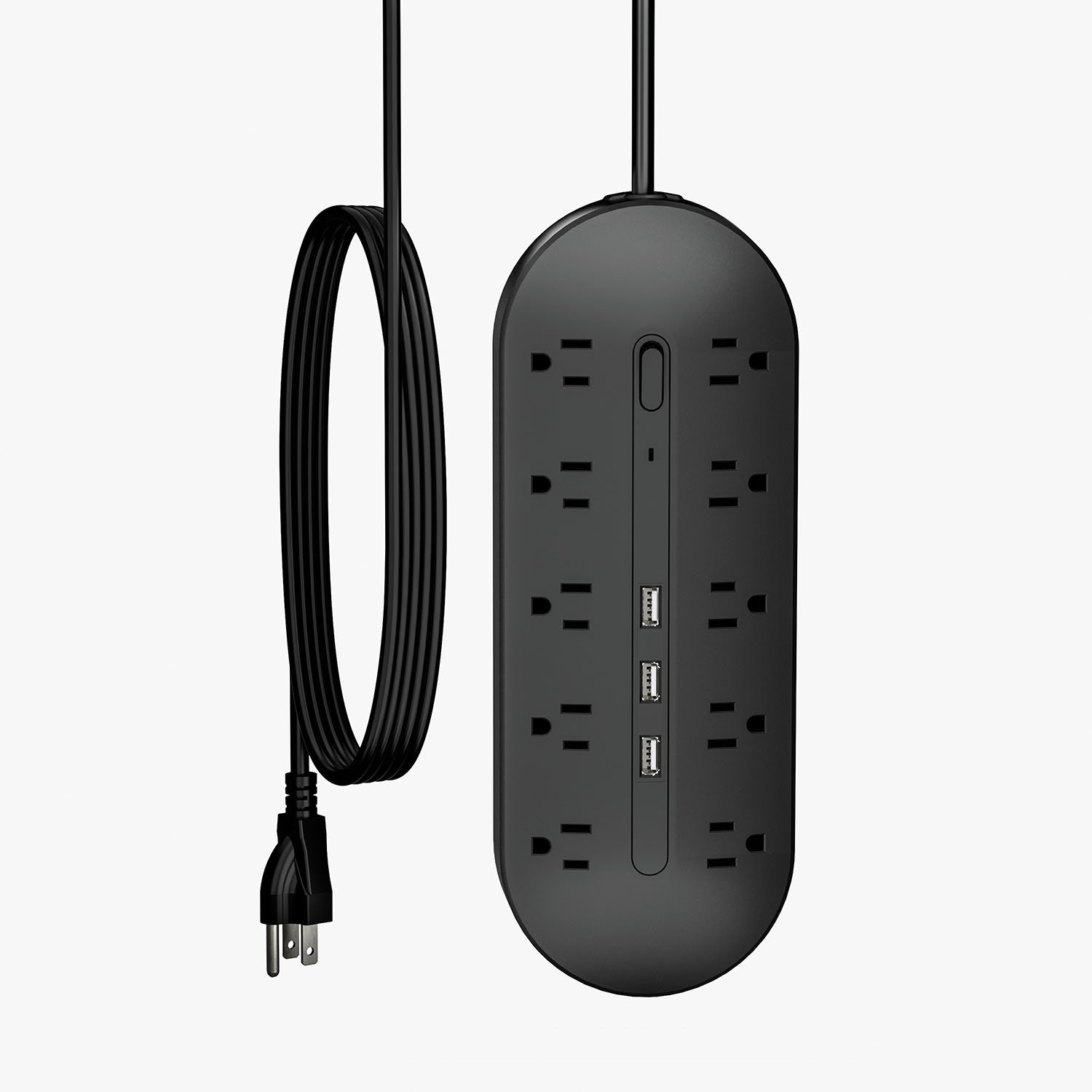 10-ports 3 USB Customized intelligent 10-ports 3 USB plug and multi-functional plug board Universal Socket