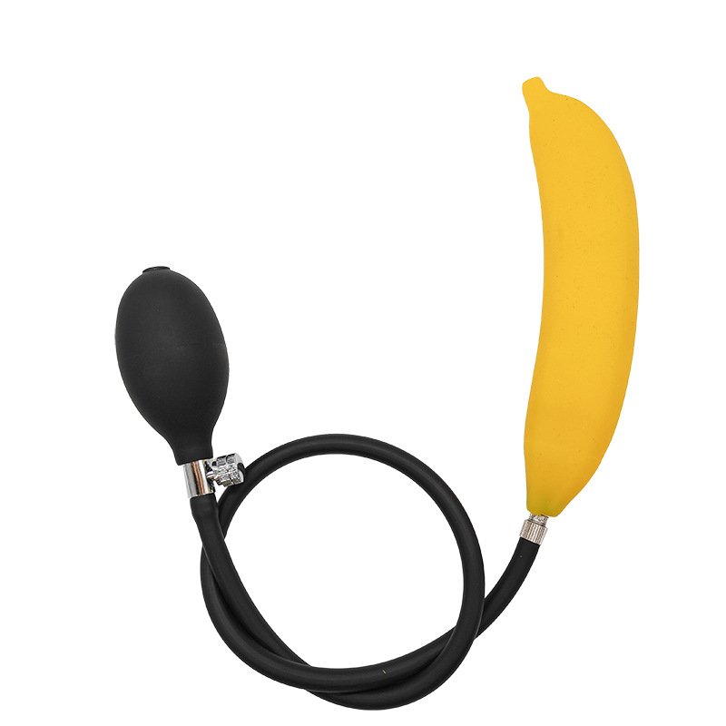 Vegetable Inflatable Anal Plug Separate Pump Expandable Butt Plug Bdsm Particle Stimulate G-spot Massage Big Ass Dilator Sex Toy