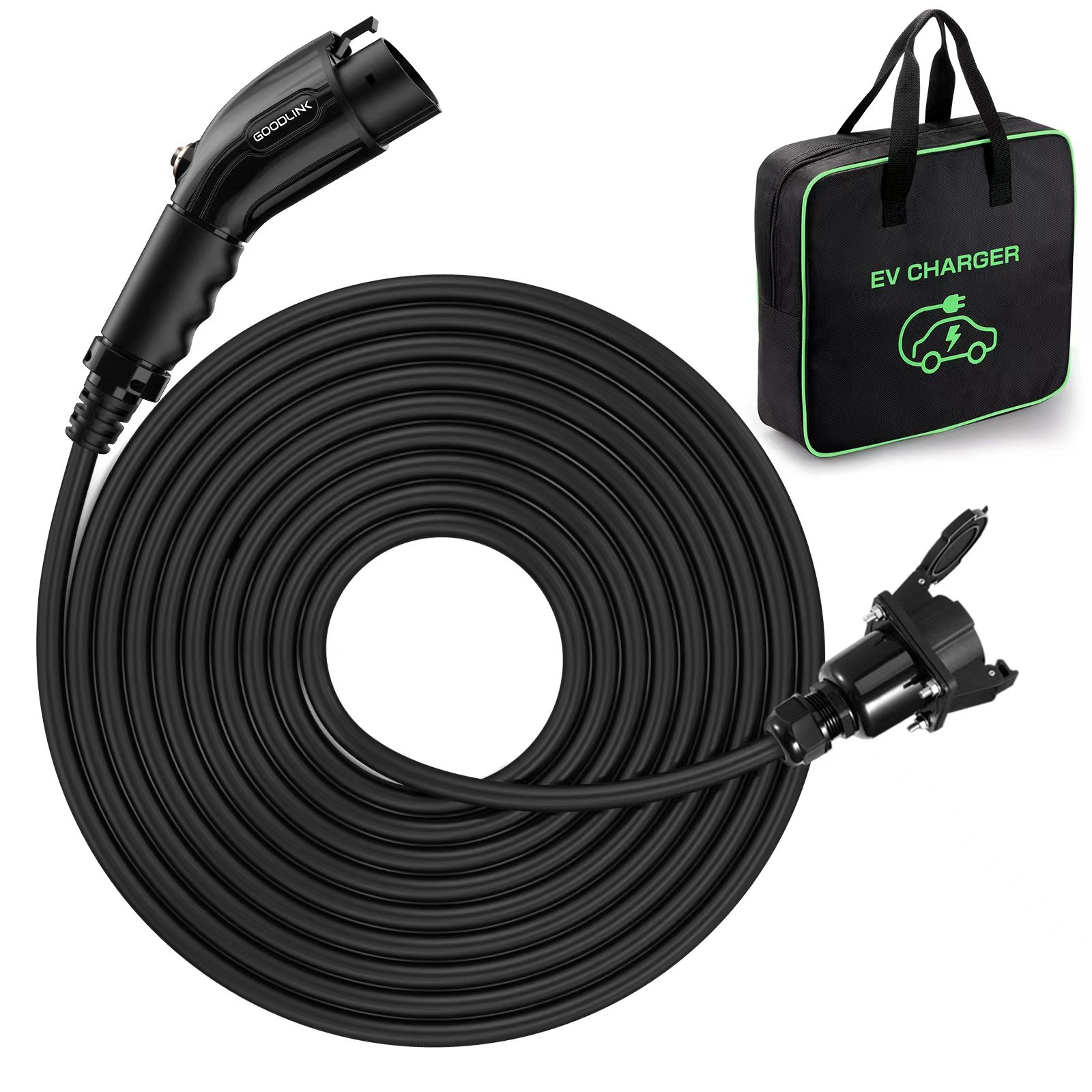 EV Charger cable Type 2 to uk 3 pin plug big lcd display 6/8/10/13A adjustable 1-12H delayed charging 3.3KW Electric Car Charge