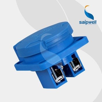 Electrical European Plug And Socket Plastic Male Female SCHUKO Industrial Plug And Socket Power Cable Plug