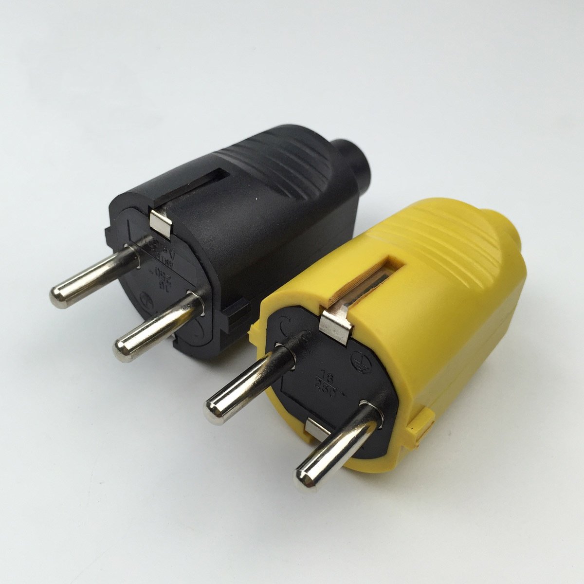 European standard assembled plug European power plug detachable German plug