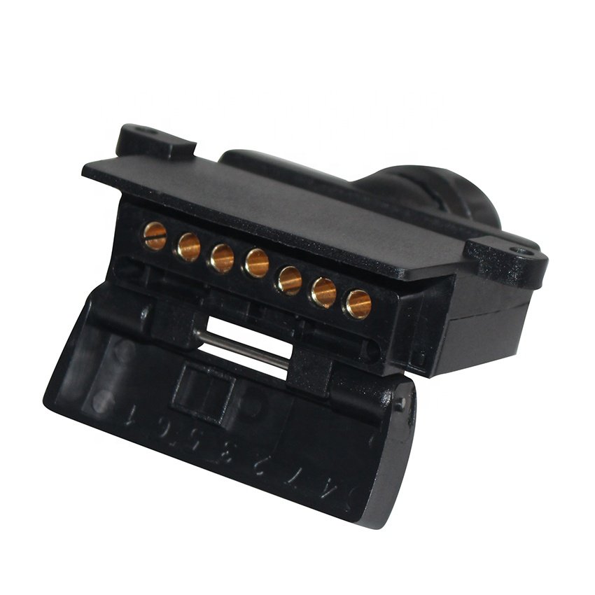 Australia Style 12V Flat 7Pin Trailer Socket & Trailer Plug Kit Trailer Plug Adapter For Truck