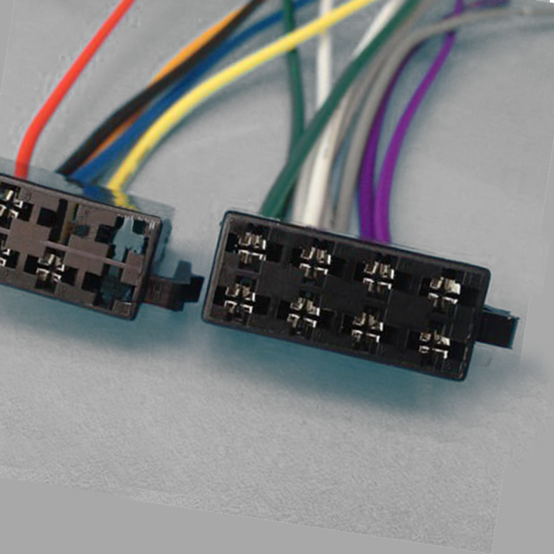 customized auto universal car audio stereo radio player iso wire har automobile sensor wiring harness plug manufacturer