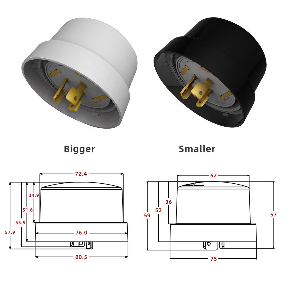 ANSI C136.41 5 pin 7PIN nema socket Smart Street Lighting IP66 Dimmer Controller NEMA Plug socket