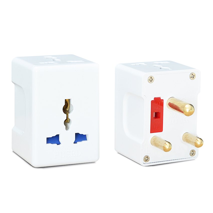 International Plug adapters Universal adapter South Africa Converter Plug Travel 15A Fuse Appliance 3 Pin to Worldwide