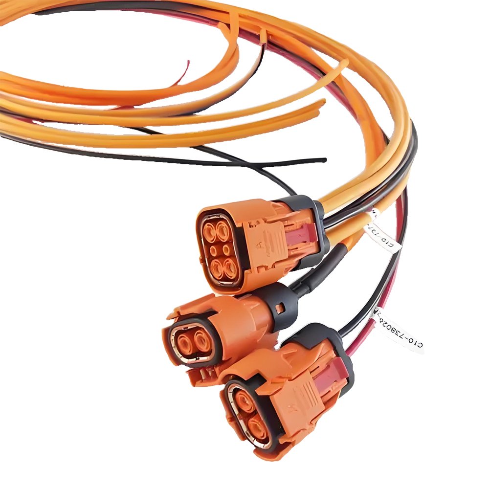 Professional Custom Terminal Plug Cable Assembly 2.8 4.8 5.2 6.3 Wiring Harness