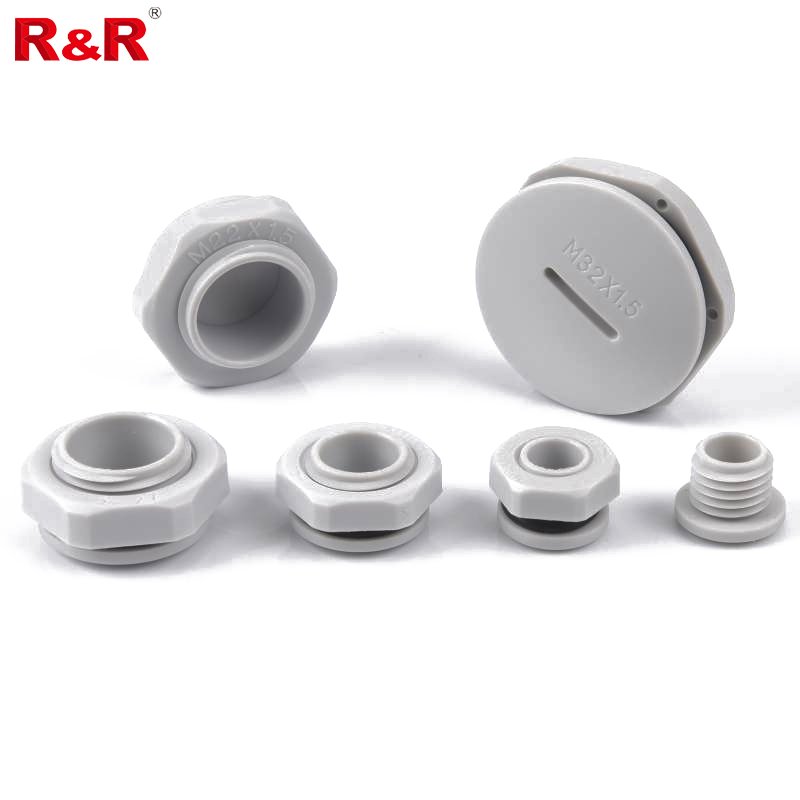 FREE Sample Thread Pg7 Pg9 Pg11 Pg13.5 Pg16 Pg21 Pg29 Pg36 Pg42 Pg48 Nylon Industrial Screw plug Customized For Luminaire