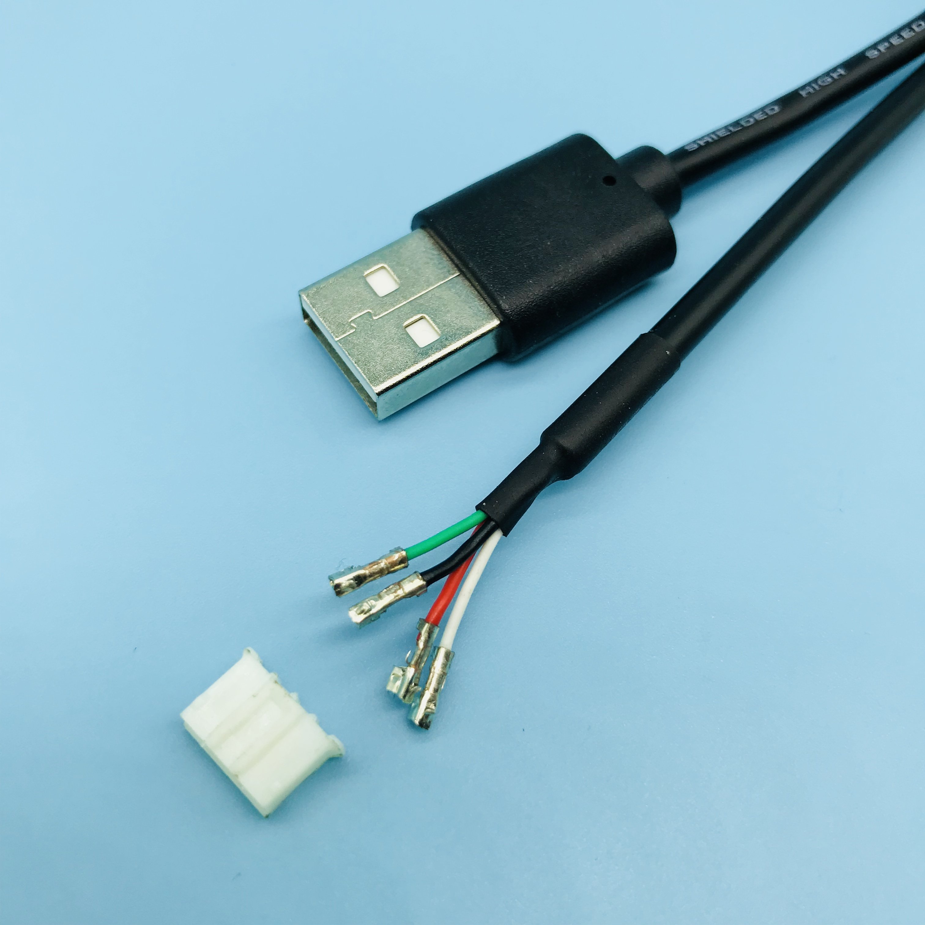 JST 2-Pin to USB A Male Plug Cable USB Cable With jst Connector