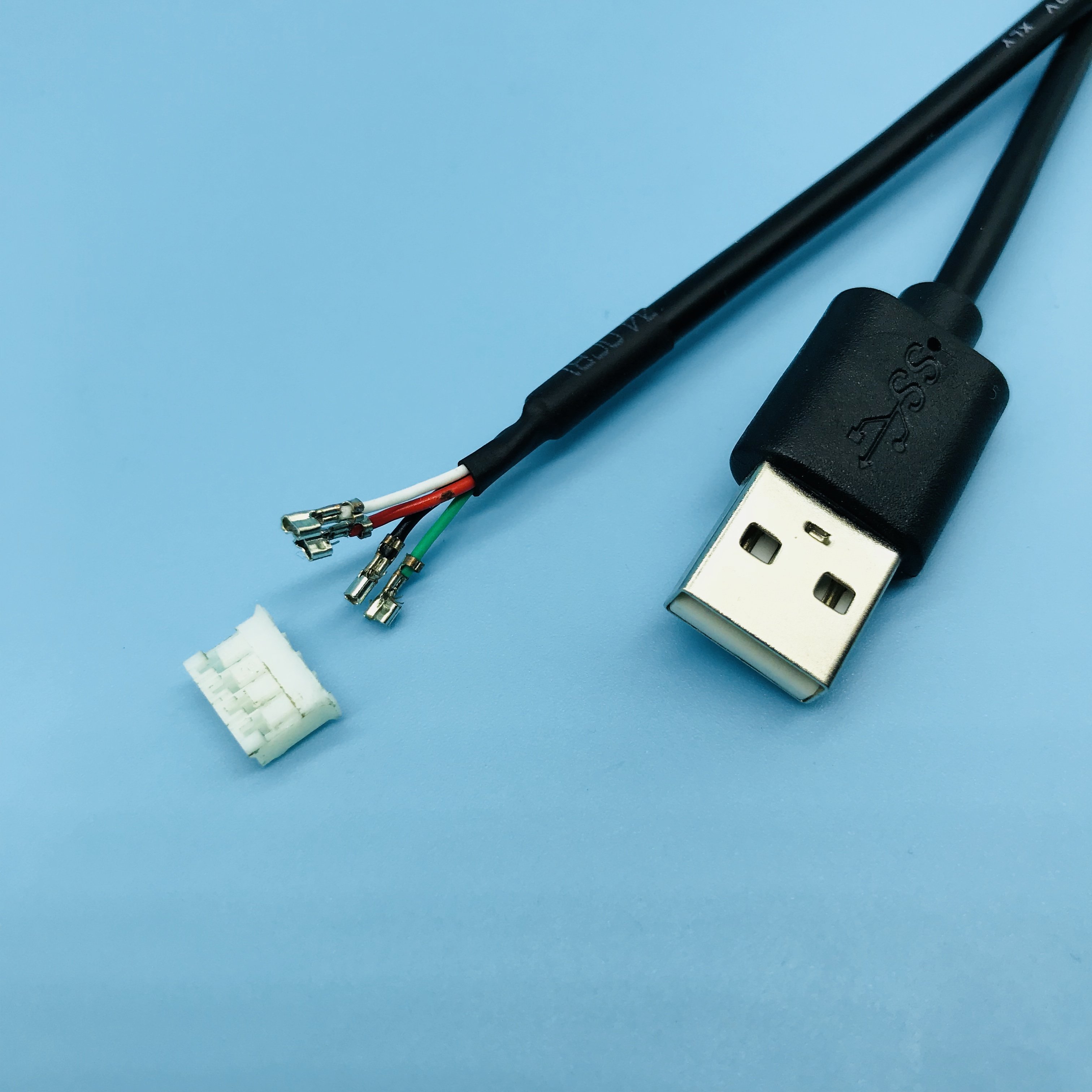 JST 2-Pin to USB A Male Plug Cable USB Cable With jst Connector