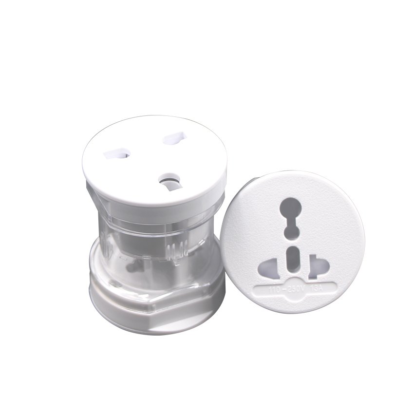 Euro Adapter 250v 125v Adaptor European Eu Universal World Wide Charger Power Schuko International Travel Uk Plug