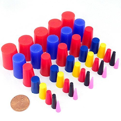 LongCheng High Quality Custom High Temp Silicone Rubber End And Tapered Stopper Plugs Silicon plug