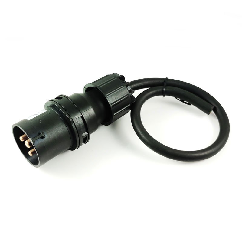 European Industrial Electric Plug Socket Extension Cord 220v 3pin Industry Plug Cee Plug16a32a250v wire harness