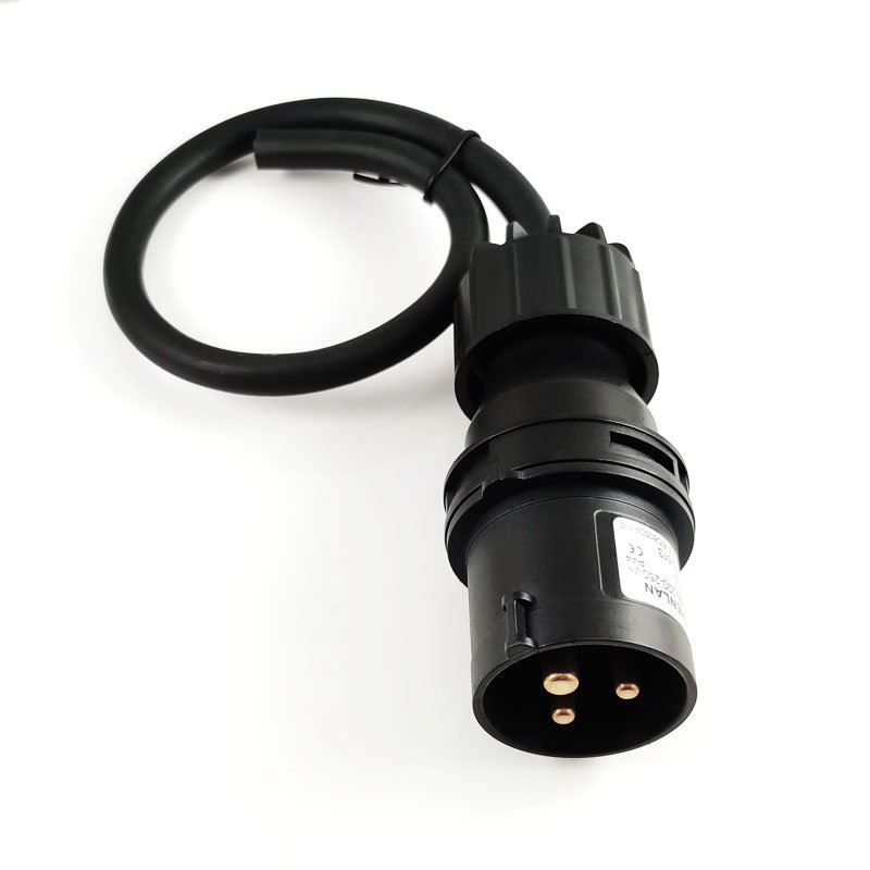 European Industrial Electric Plug Socket Extension Cord 220v 3pin Industry Plug Cee Plug16a32a250v wire harness