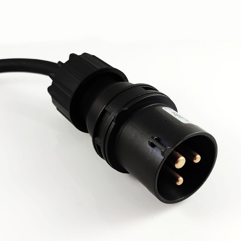 European Industrial Electric Plug Socket Extension Cord 220v 3pin Industry Plug Cee Plug16a32a250v wire harness