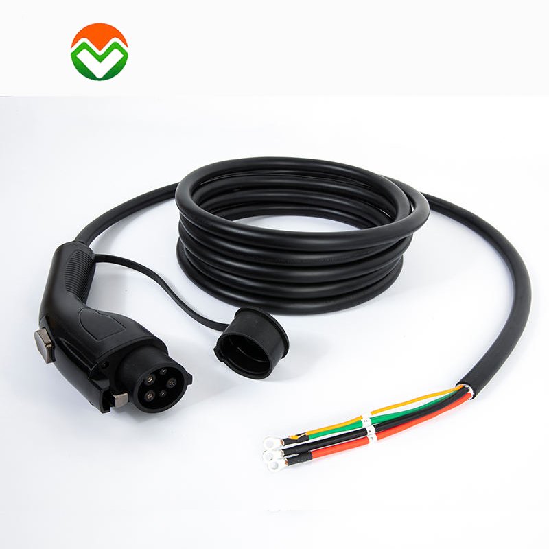 32a 240v J1772 Charger for All Charging Stations - 5meters Cable EV Charger Plug With Cable