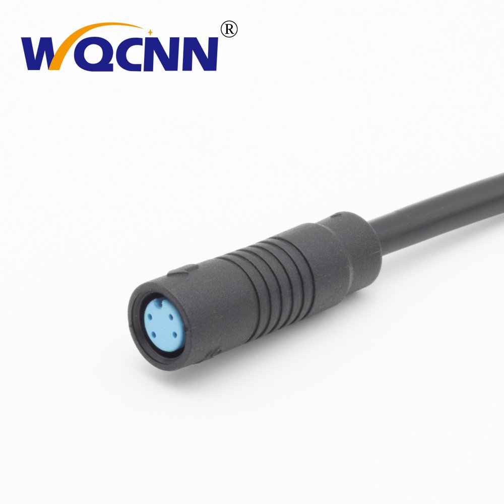 M8 2 3 4 5 6 pin electric bicycle docking plug connector wire skateboard brake cable signal connection sensor