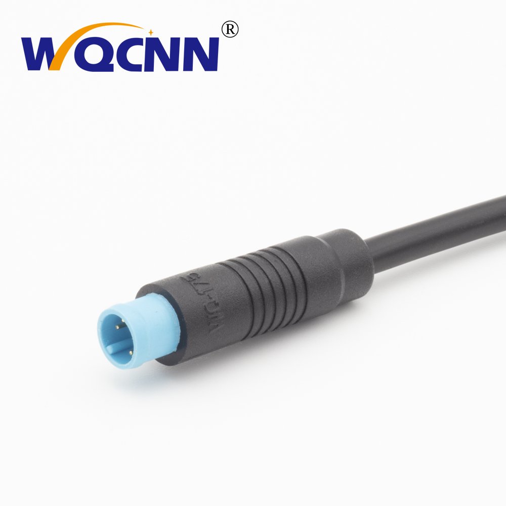 M8 2 3 4 5 6 pin electric bicycle docking plug connector wire skateboard brake cable signal connection sensor