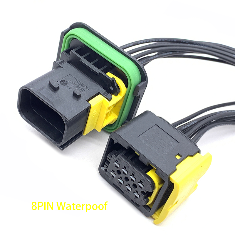 1-1564417-1 8Pin Tyco HDSCS Automotive Electronic Connector Wiring Harness For New Energy Vehicle Urea Plug 1418438-1