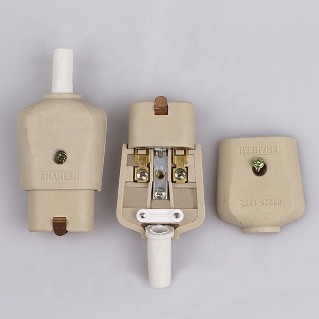 High temperature porcelain plug socket Heater radio ceramic electrical female plug