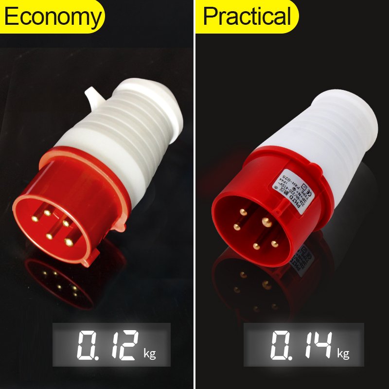 IP44 3P 16A industrial plug Newest industrial power plugs and sockets waterproof connector industrial aviation plug