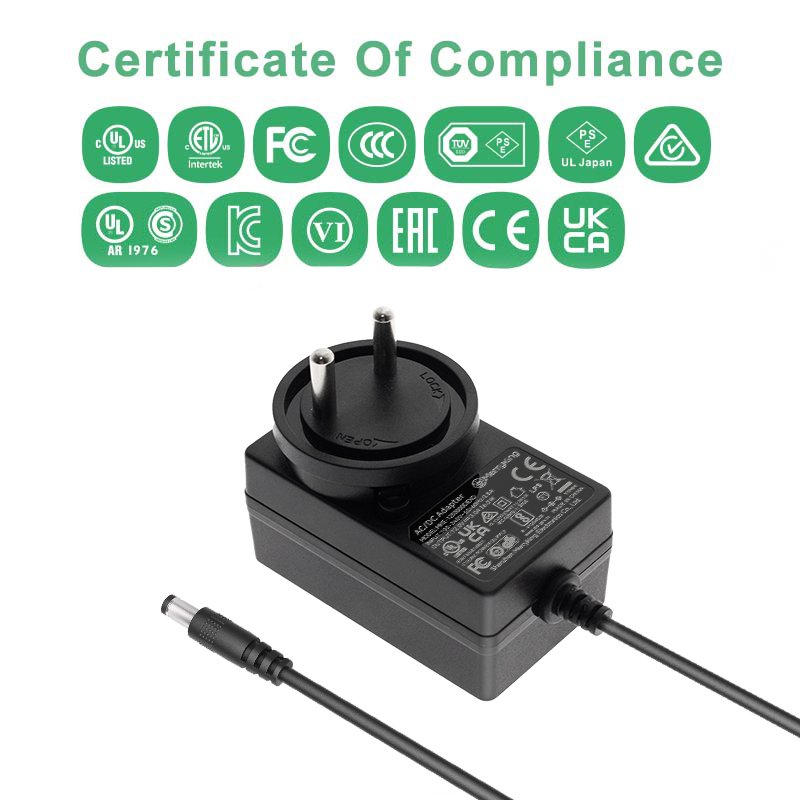 Merryking interchangeable plug ac dc 5v 5a 9v 3a 12v 2.5a 15v 2a 24v 1.5a universal power adapter 30w