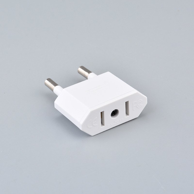 USA Canada to European Power Plug Adapters European Type C Power Plugs