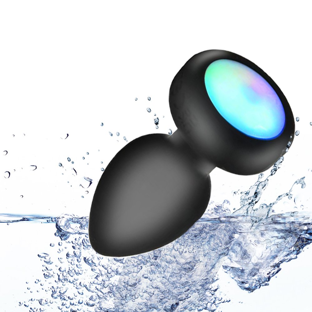 2022 New Vibrating Butt Plug Light Up With remote control Anal Plug Sex Toy For Women Color Change With light
