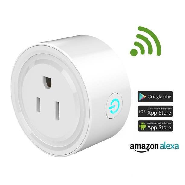 Tuya Smart Life App Mini Plug Socket Wifi Enabled USA Japan Smart Plug Works with Alexa 10A Smart Plug US