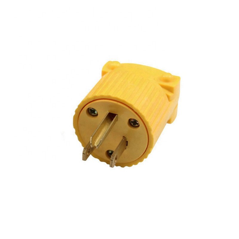 15A 125V 3P Power Adapter American Standard Male Power Plug