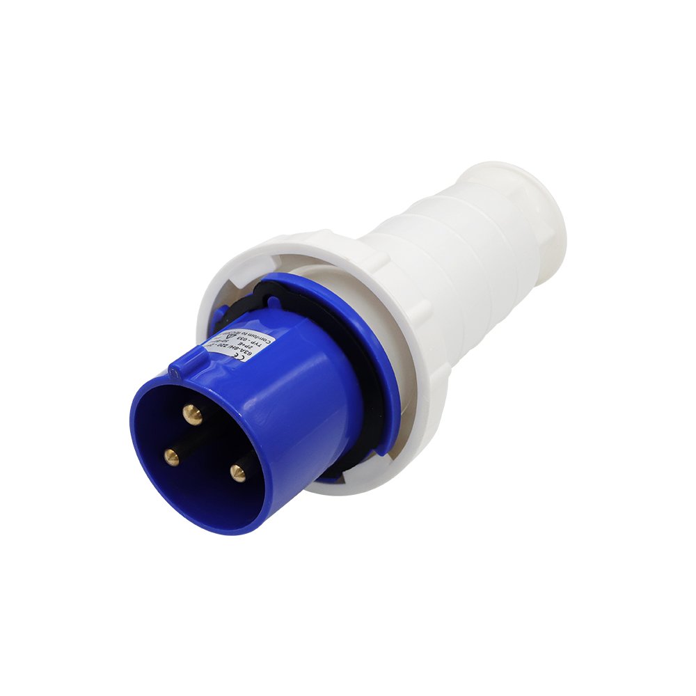 High Quality UK Standard Industrial Plug and Socket IP44 IP67 Male Female 3 Pin 4 Pin 5 Pin AC 16A 220V 32A Rated Current