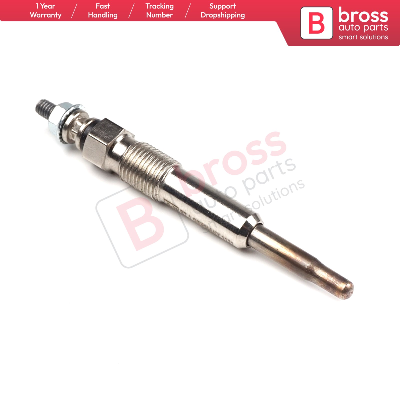 BGP31 1 Piece Heater Glow Plugs GX84, 7700100586, 0100226238 Bross Auto Parts Made In Turkey High Quality Product