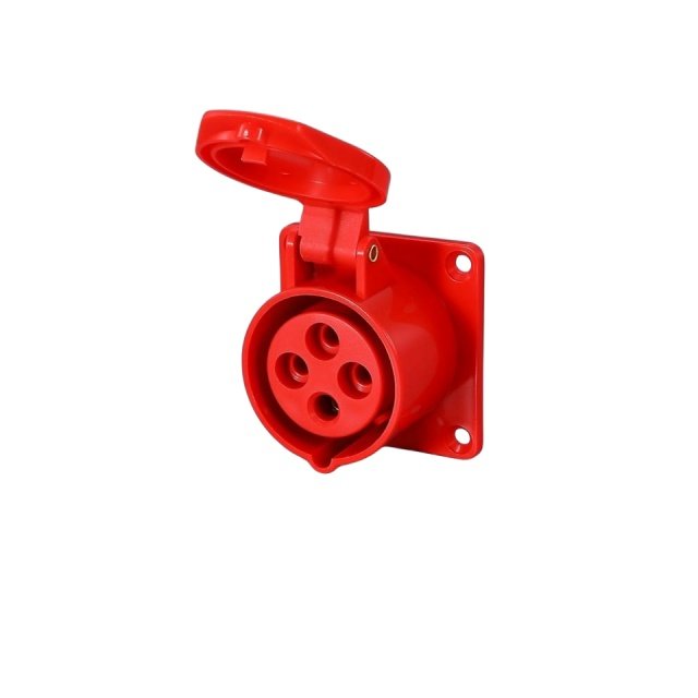 4 CORE, Industrial plug 380V, IP44, 16A 32A industrial socket plugger
