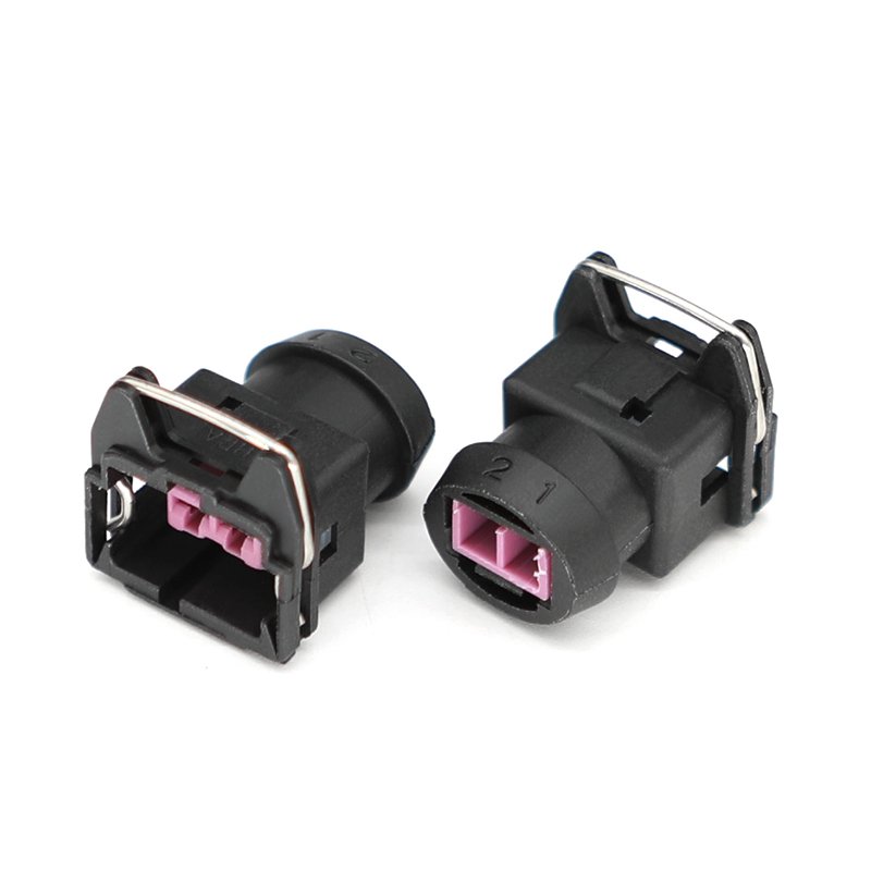443906232 VW/Audi sealed EV1 2 pin Fuel injector plug Car connector female terminal housing DJ7023A-3.5-21/22
