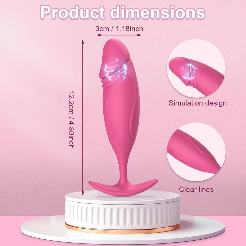 APP wireless remote control telescopic strong vibration simulation penis vibrator adult sex toys couple resonance plug