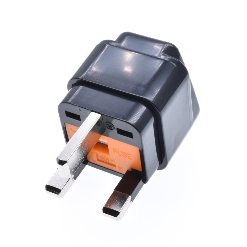 Universal to UK plug adapter 13A 250V Built-in fuse Multifunction EU USA AU to England Type-G 3 pins AC Power Travel Converter
