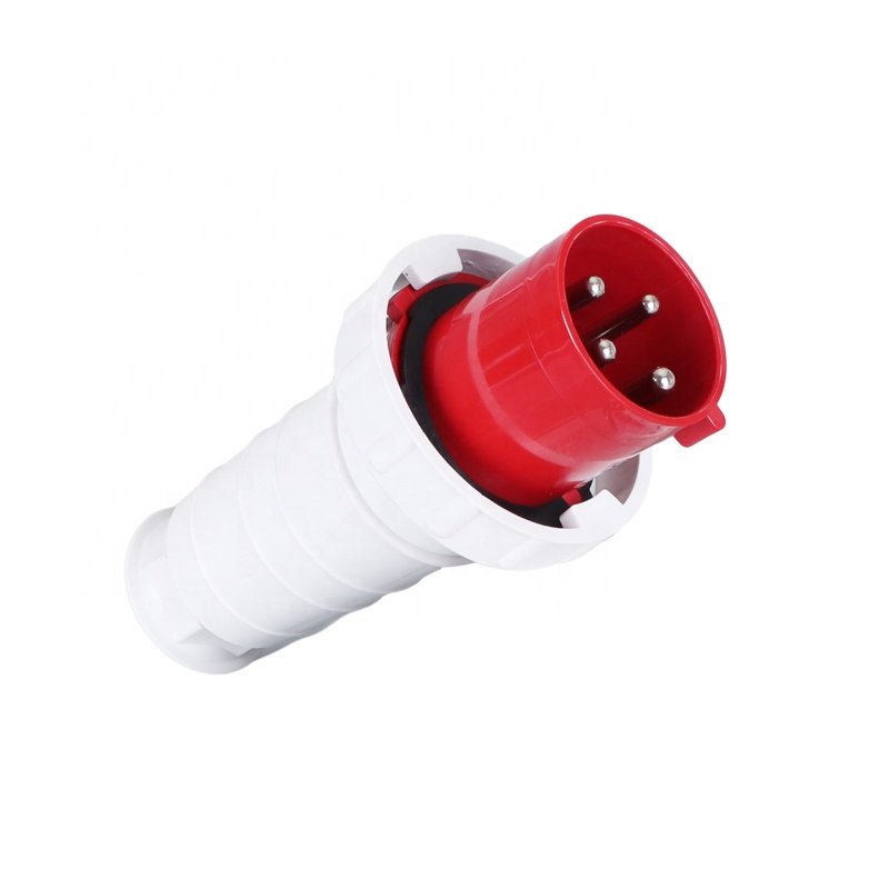ZNG-034 IP67 Waterproof 4 Pin 380V/415V 63A Industrial Plug