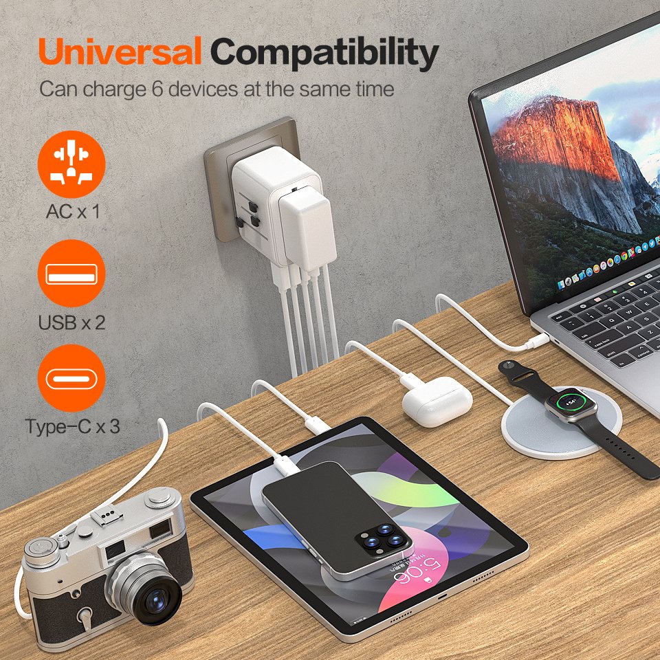 Worldplug best seller universal travel adapter electrical multi socket travel plug adaptor