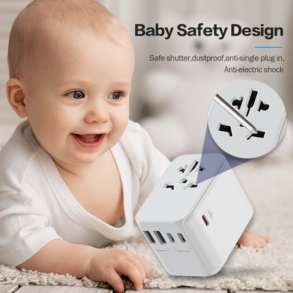 Worldplug best seller universal travel adapter electrical multi socket travel plug adaptor
