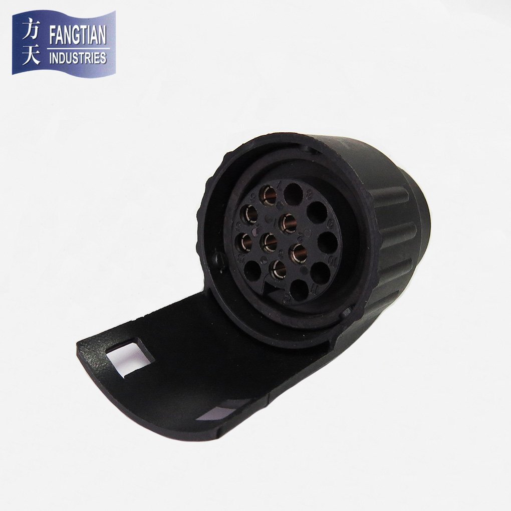 ISO 1724 7 Pin 12V Trailer adapter 7pin to 13 pin Trailer Plug Adapter