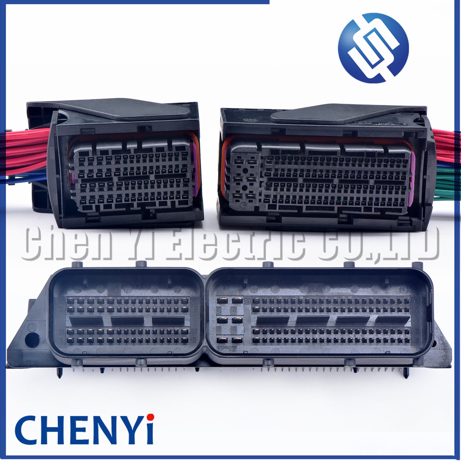 60P/94P/154P EDC17/16 Engine ECU Computer Board Wire harness plug socket connector For EDC17 EDC16 VW weichai