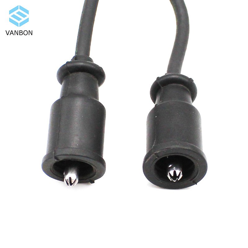 2Pcs/Set Ignition Cable Kit MD365102 134619 T539P 0986357273 Spark Plug Ignition Wire Cord Set For Mitsubishi Lancer